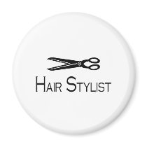 Hair Stylist (Scissors) magnets by TeeZazzle Hair Stylist (Scissors) magnets