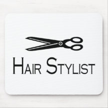 Hair Stylist (Scissors) Mouse Mats