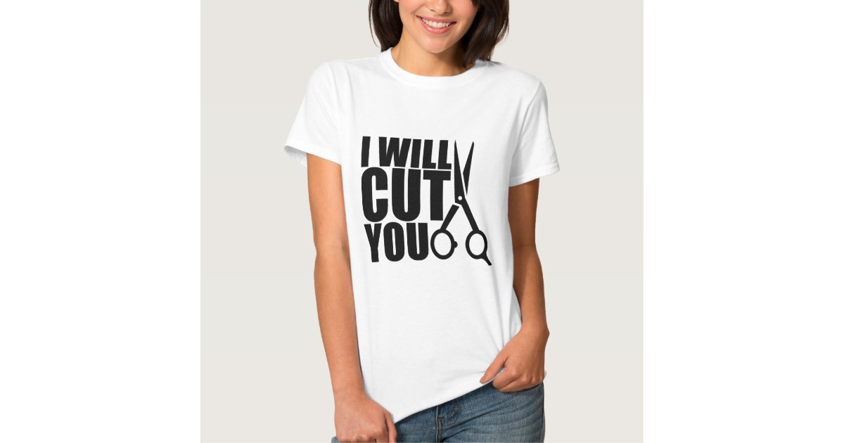 Hair Stylist Tshirt Hairdresser Shirt Stylist Zazzle