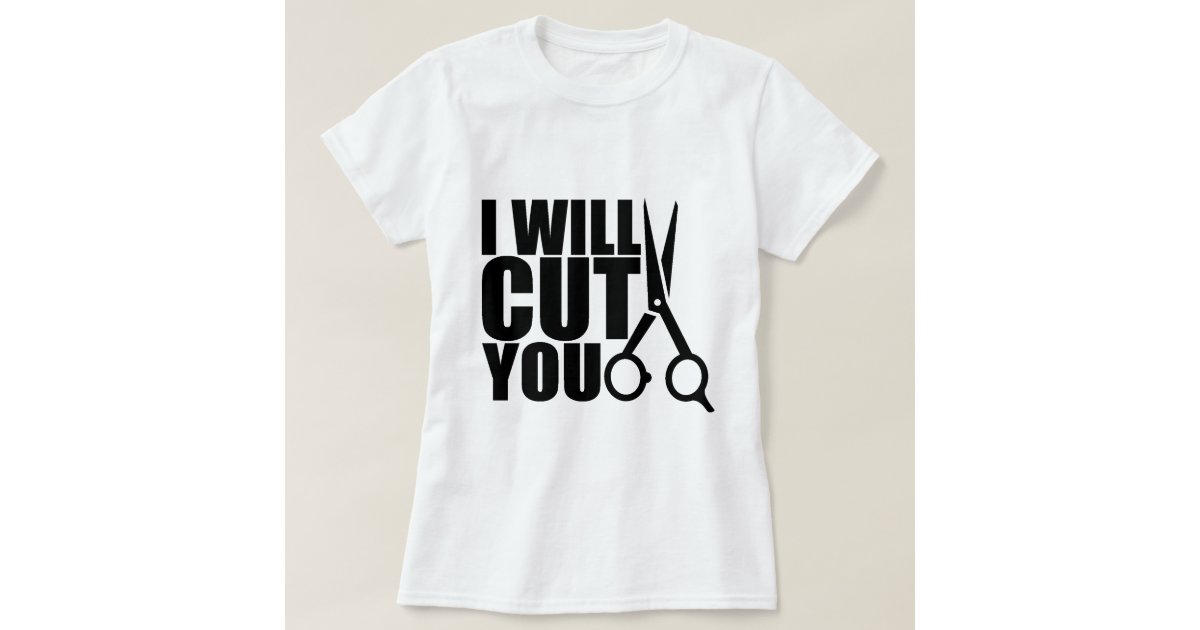 Hair Stylist Tshirt Hairdresser Shirt Stylist Zazzle