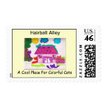 Hairball Alley - House Stamp