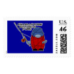 HairBall Fisherman Tied Up postage