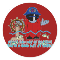 HairBall Skipper Sinking stickers