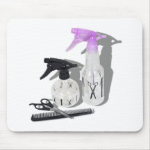 HaircutSprayBottle060910Shadows Mousepads