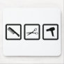 haircutter gear mouse pads