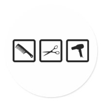 haircutter gear stickers