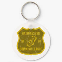 Hairdresser Drinking League keychains by poorrichards Hairdresser Drinking League keychains