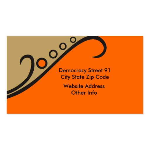 Hairdresser/Hairstylist business cards (back side)