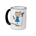 Hairdresser Stick Figure Mug by stick_figures Hairdresser Stick Figure Mug