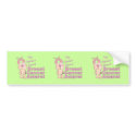 Hairless Hare is Breast Cancer Aware bumper stickers