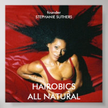 HAIROBICSALL NATURAL, founderSTEPH... Poster
