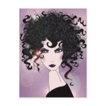 hairstyle postcards
