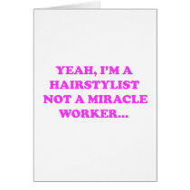 Hairstylist Card