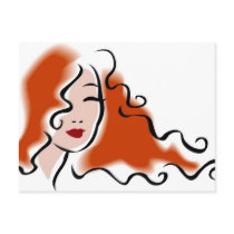 Hairstylist Post Cards postcards by ontopsell Hairstylist Post Cards postcards