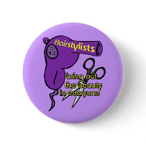 Hairstylists Button
