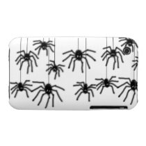 Hairy Cartoon Spiders iPhone 3 Case