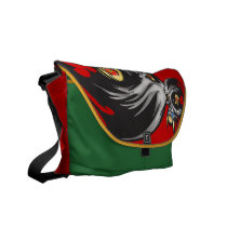 Hairy Cyber Skull Beast Courier Bag