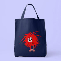 Hairy Red Monster Bag bags