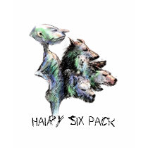 Hairy six pack t-shirts by Lefrogzle Hairy six pack t-shirts