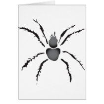Hairy Spider Greeting Cards