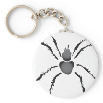 Hairy Spider Keychain