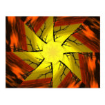 Hairy Star Postcard