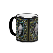 Hairy Trident's Trumpet Seashell, Unalaska Island Coffee Mugs