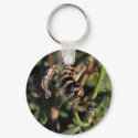 Hairy Worm Keychain