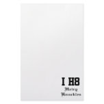 hairyknuckles stationery paper