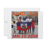 HAITI 7.0 PERSONALIZED INVITE