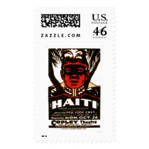 Haiti Black Napoleon 1938 WPA Postage Stamp