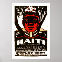 Haiti Black Napoleon 1938 WPA Print