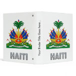 Haiti Coat of Arms binders