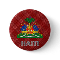 Haiti Coat of Arms Pinback Buttons