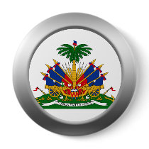 Haiti Coat of Arms Pinback Button