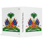 Haiti Coat of Arms detail binders