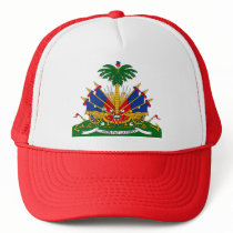Haiti Coat of Arms detail Trucker Hat