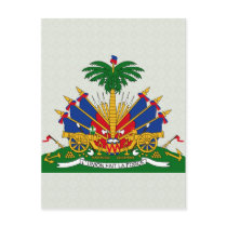 Haiti Coat of Arms detail Post Card