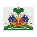 Haiti Coat of Arms detail Post Card