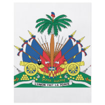 HAITI COAT OF ARMS CUSTOM FLYER