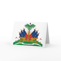 Haiti Coat of Arms Greeting Card