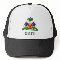 Haiti Coat of Arms Mesh Hats