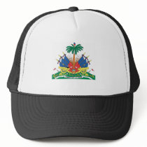 HAITI COAT OF ARMS - MESH HAT