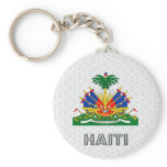 Haiti Coat of Arms Keychains