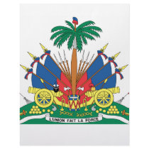 HAITI COAT OF ARMS - CUSTOMIZED LETTERHEAD