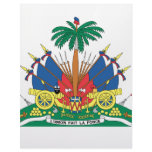 HAITI COAT OF ARMS - CUSTOMIZED LETTERHEAD