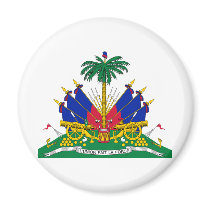 Haiti coat of arms magnets