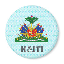 Haiti Coat of Arms Fridge Magnet