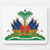 Haiti Coat of Arms Mousepad