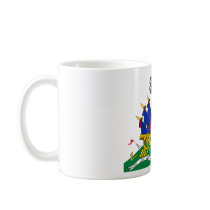 Haiti coat of arms mugs